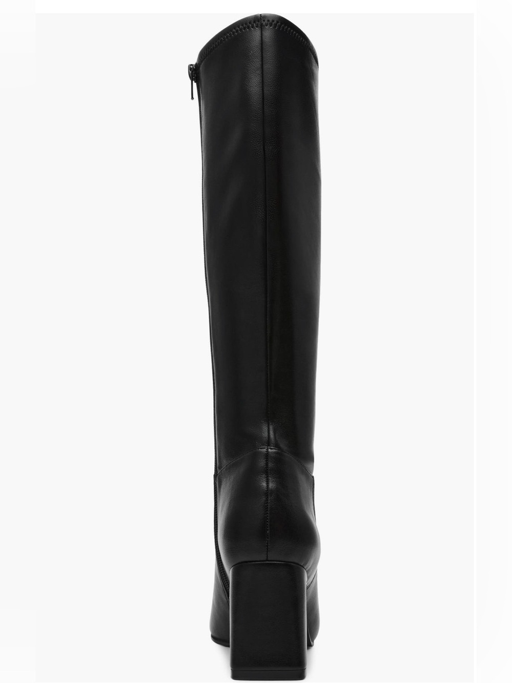 Steve Madden Hunny Knee High Boots Women’s Black Block Heel Tall Boots NWT - Picture 5 of 8